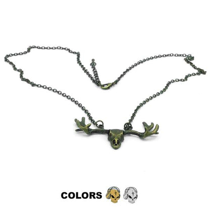 Halskette - Deer Skull