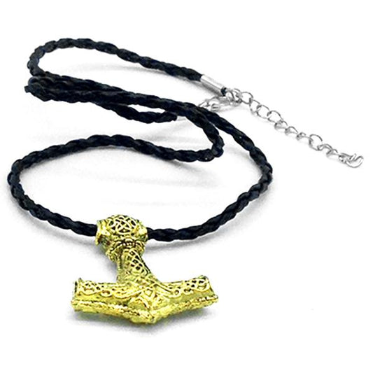 Halskette - Golden Thor Hammer