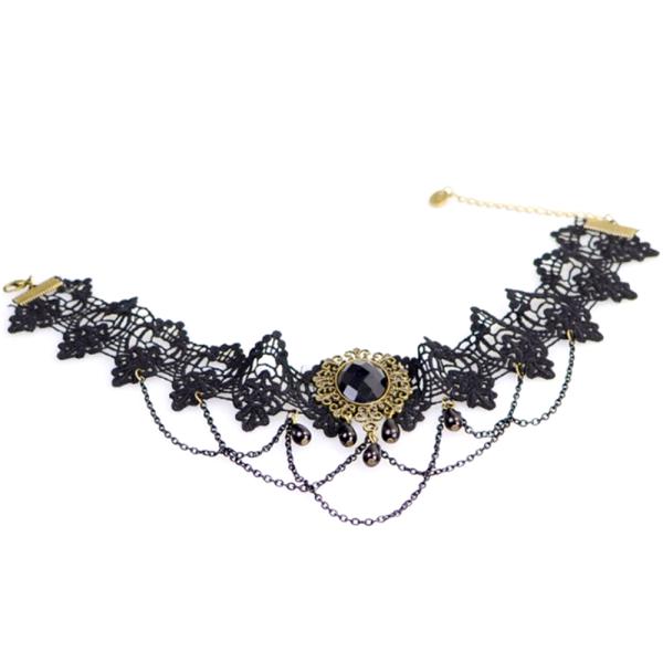 Halskette - Victorian Lace Agatha