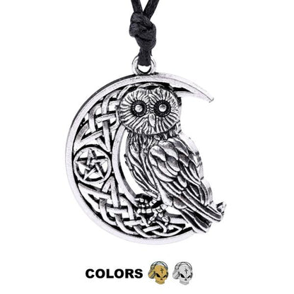 Halskette - Moon Owl