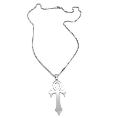 Halskette - Ankh Silver