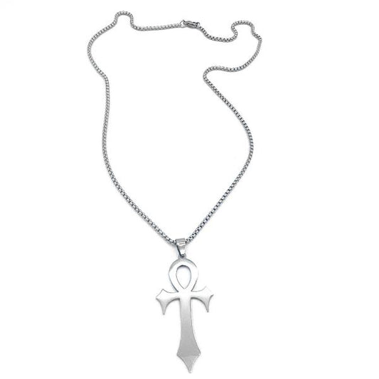 Halskette - Ankh Silver
