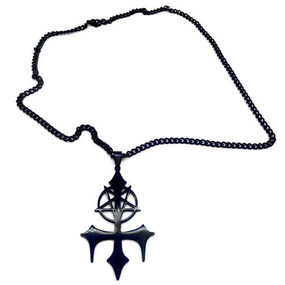 Halskette - Vampire Cross Black