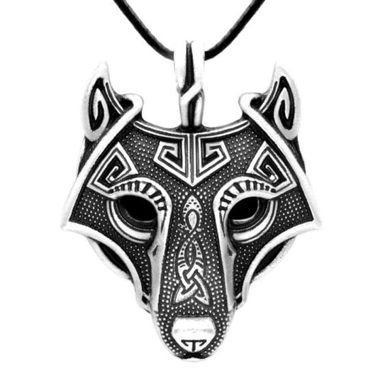 Halskette - Celtic Wolf