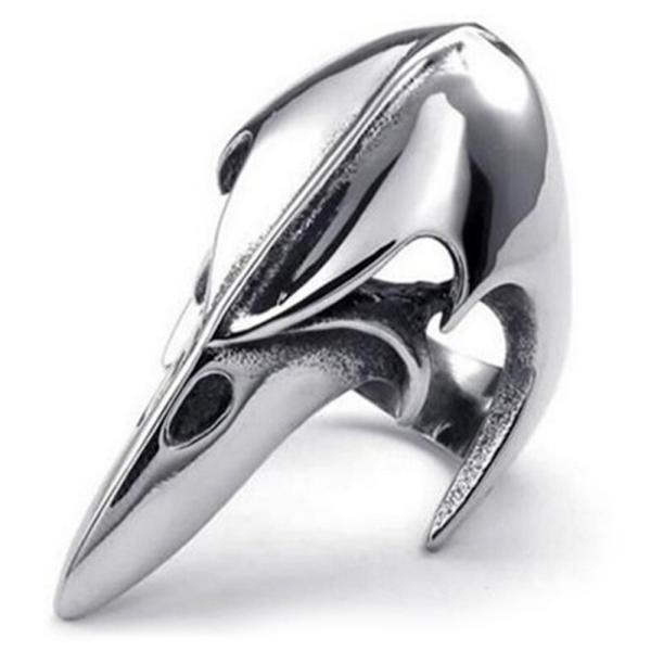 Ring - Raven Skull