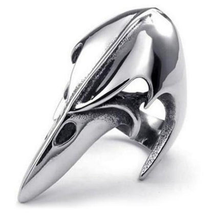 Ring - Raven Skull