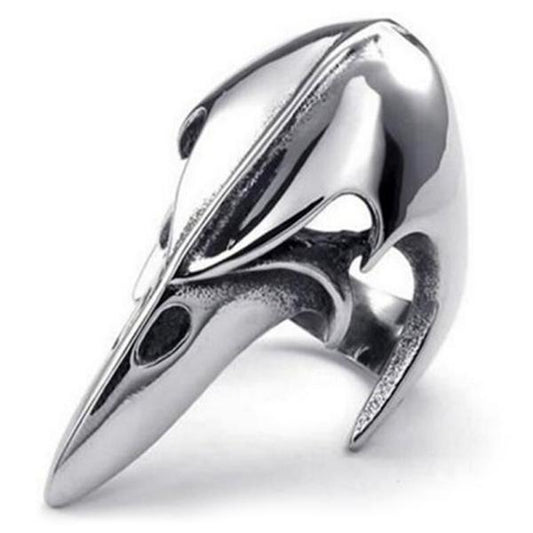 Ring - Raven Skull