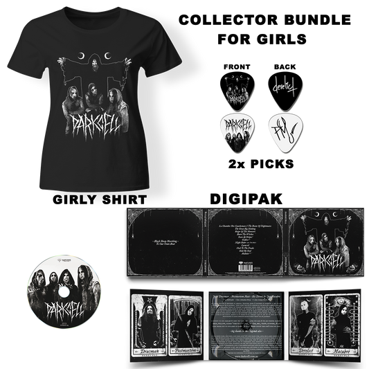 Bundle Girly - DARKCELL (Lim. Dikipak + T-Shirt + Picks)