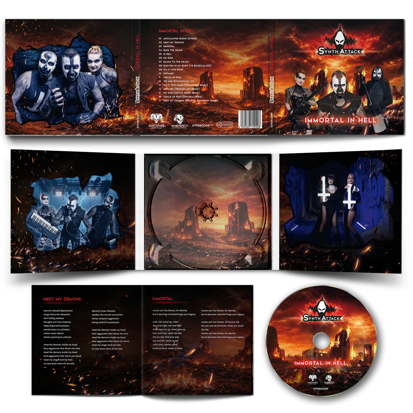 SYNTHATTACK - Damnation (Lim. Digipak)