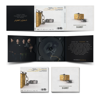 SICKRET - Trapped Behind Golden Bars (Lim. Digipak)