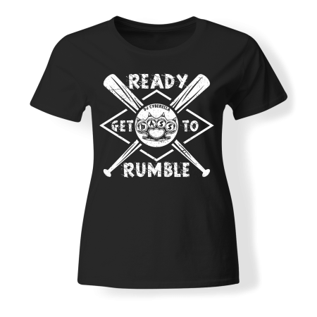 T-shirt Girly - EXTIZE - Get Ready to Rumble (DJ Cyberella)