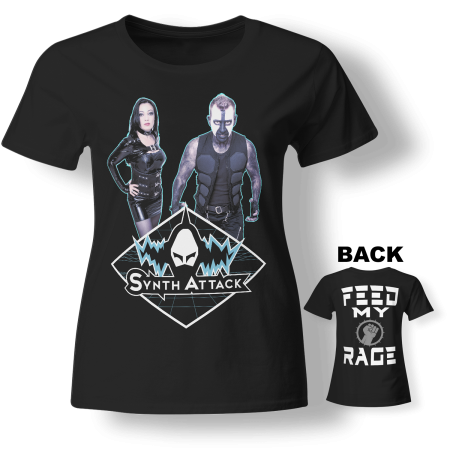 T-shirt Girly - SYNTHATTACK - Feed my Rage