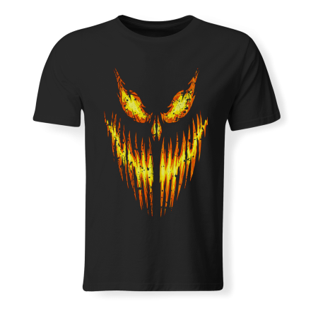 T-shirt Man - DARKMERCH - Halloween Face "Azrael"