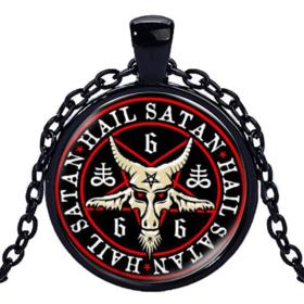Necklace - Hail Satan